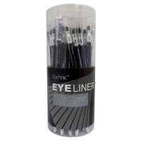 Technic Black Eye Liner With Sharpner (36 UNITS)