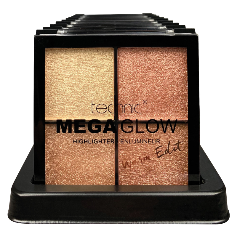 Technic Mega Glow Highlighter Warm Edit 10g (10 UNITS) - Click Image to Close