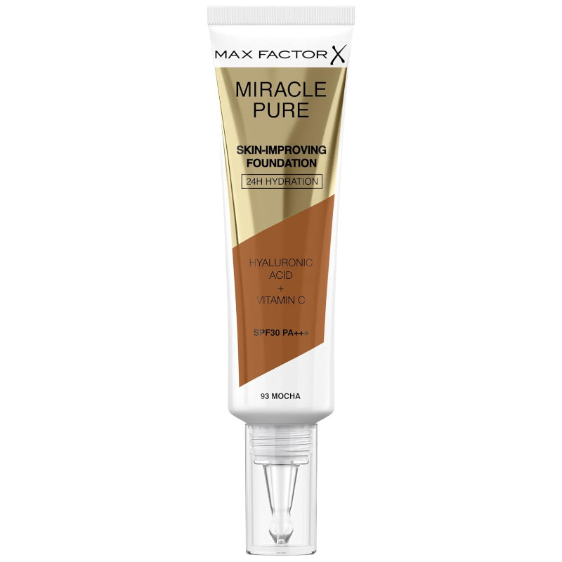 Max Factor Skin-Improving Foundation 93 Mocha (3 UNITS) - Click Image to Close