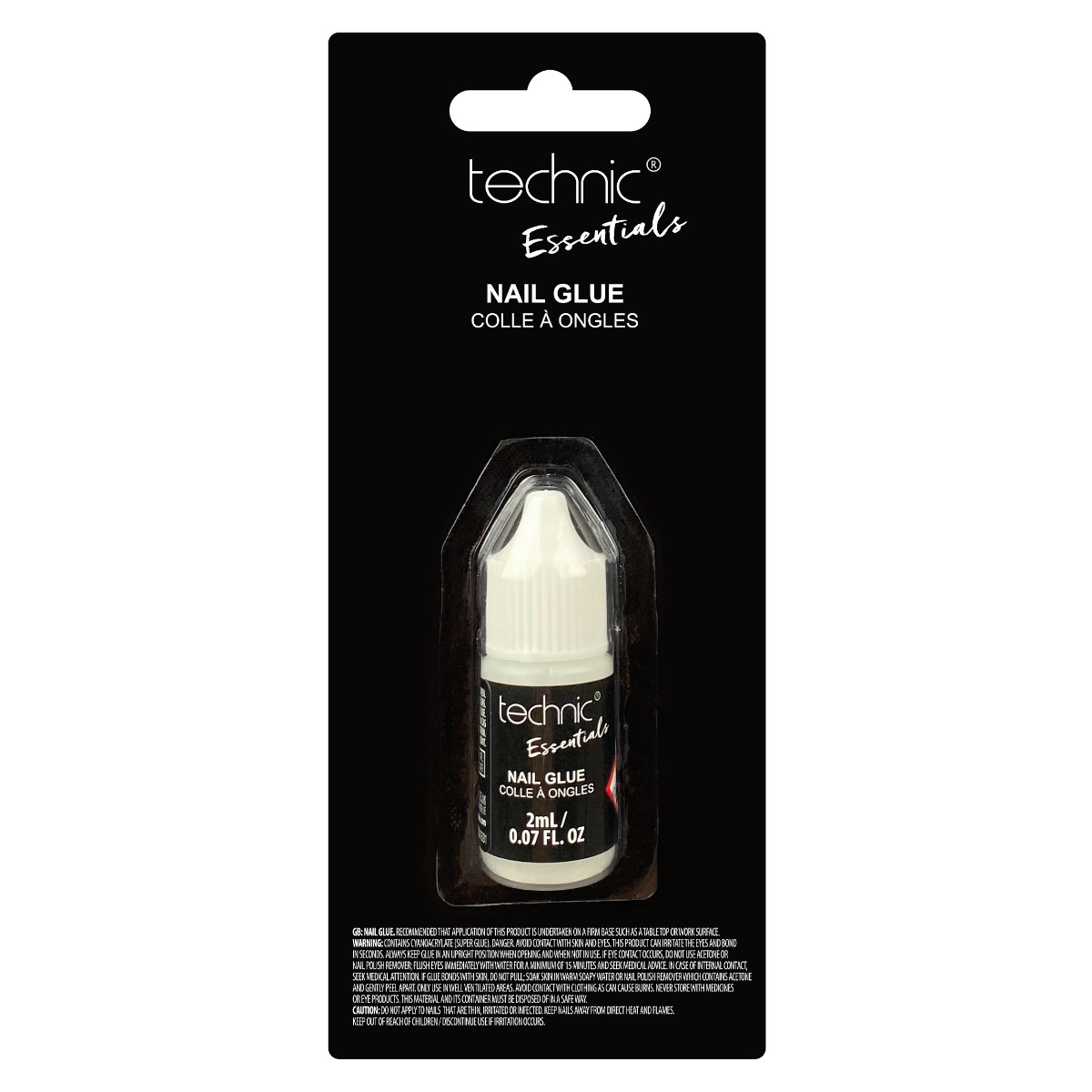 Technic Essentials Clear Nail Glue 2ml (12 UNITS) - Click Image to Close