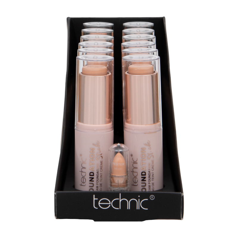 Technic Cream Foundation Stick 6g - Beige (12 UNITS) - Click Image to Close