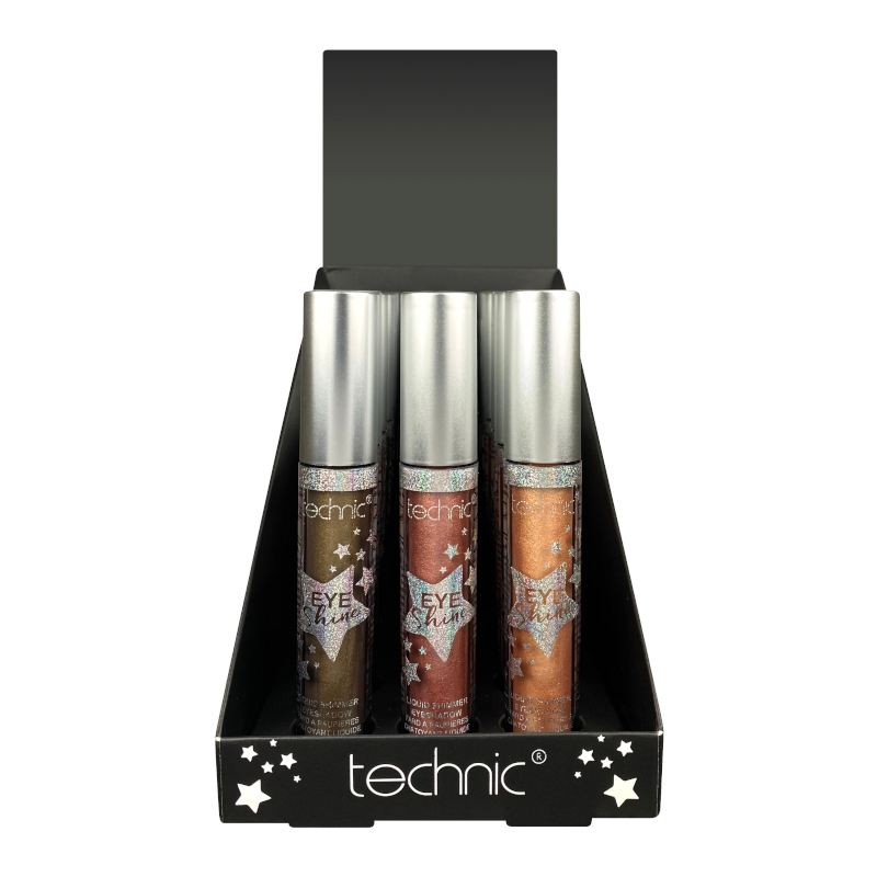 Technic Eye Shine Liquid Shimmer Eyeshadow 4ml (18 UNITS) - Click Image to Close