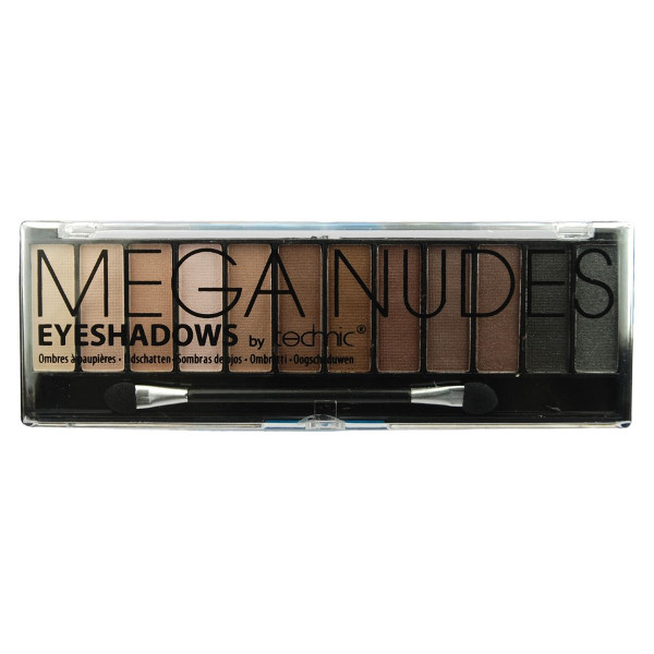 Technic Mega Nudes 12pc Eyeshadow Compact 12x1.2g (12 UNITS) - Click Image to Close