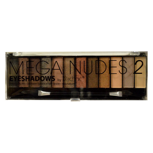 Technic Mega Nudes 2 12pc Eyeshadows Compact 12x1.5g (3 UNITS) - Click Image to Close