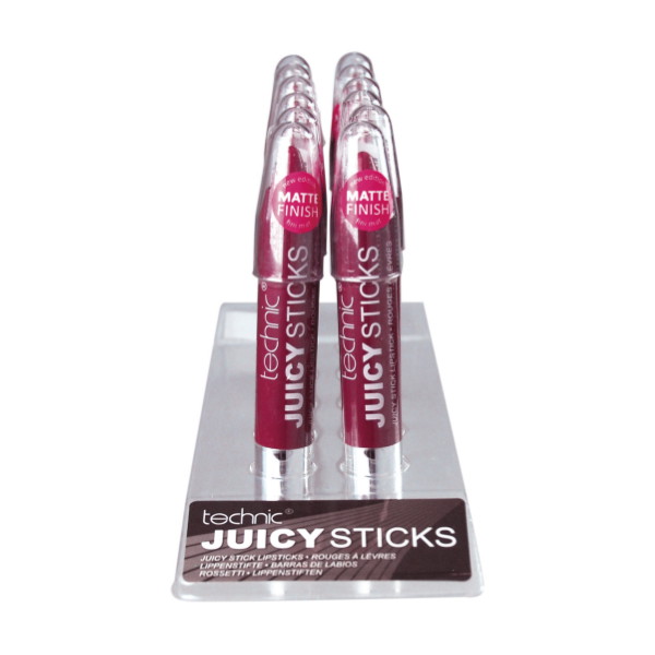 Technic Juicy Stick Twist Up Lipsticks BULK (144 UNITS) - Click Image to Close