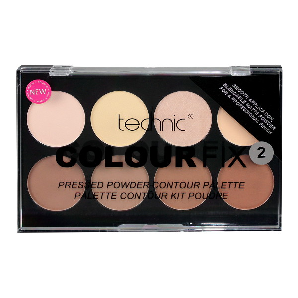 Technic Colour Fix 2 Pressed Powder Contour Palette (12 UNITS) - Click Image to Close