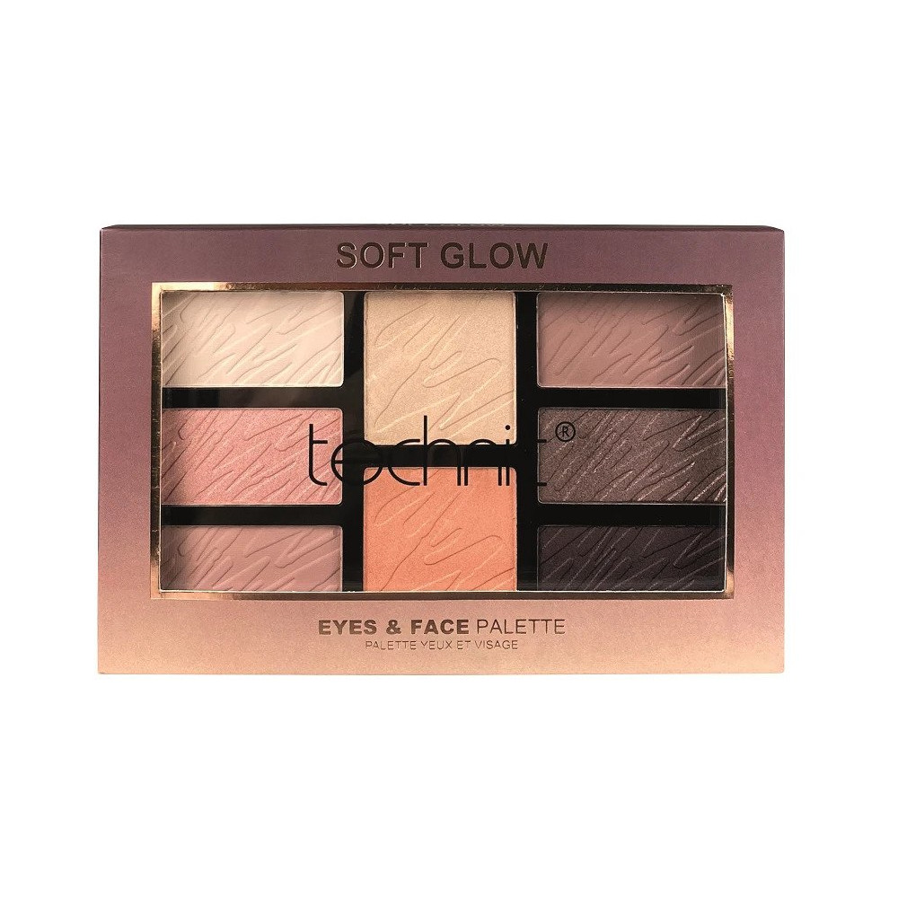 Technic Soft Glow Eye And Face Palette (12 UNITS) - Click Image to Close