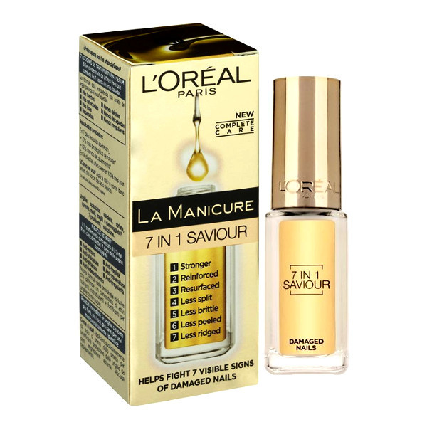 L'Oreal La Manicure 7 In 1 Nail Saviour 5ml BOXED (3 UNITS) - Click Image to Close