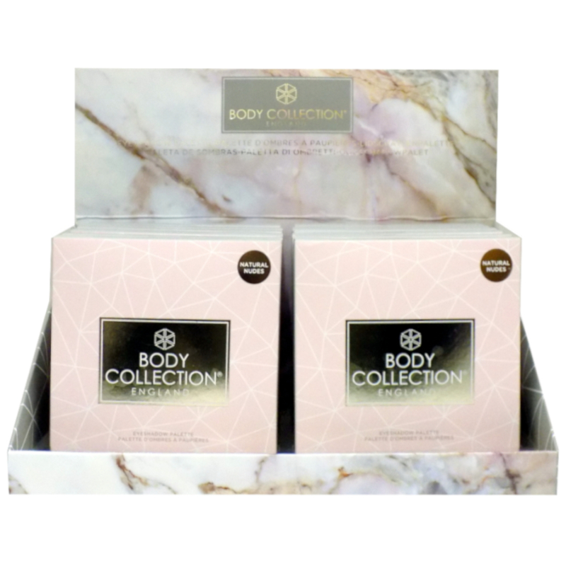 Body Collection 12 Colours Natural Nudes Eyeshadow (12 UNITS) - Click Image to Close