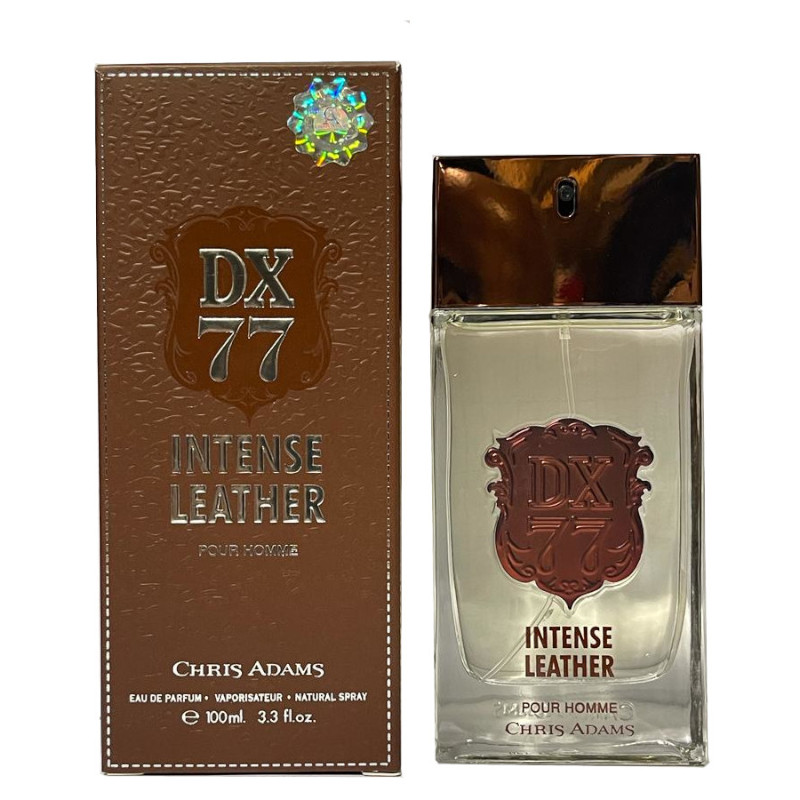 Chris Adams DX77 Intense Leather EDP Spray For Men (EACH) - Click Image to Close