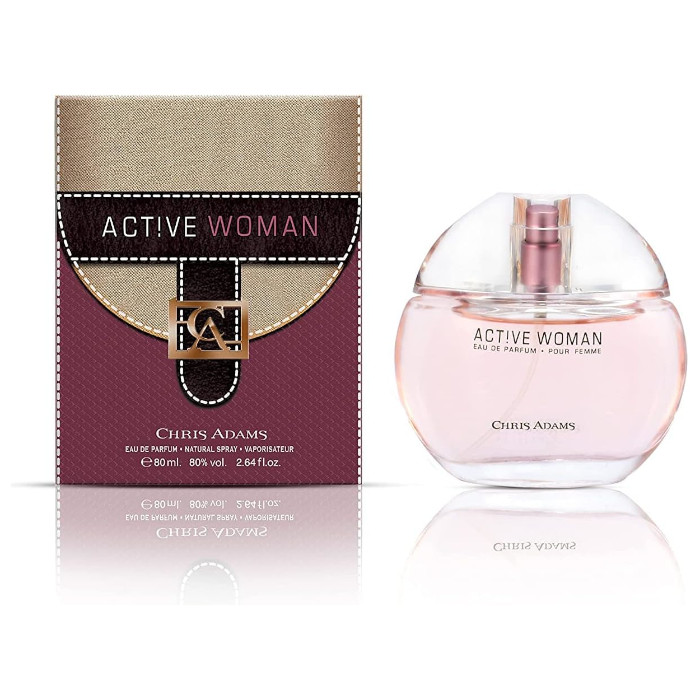 Chris Adams Active Woman 80ml EDP Spray (EACH) - Click Image to Close