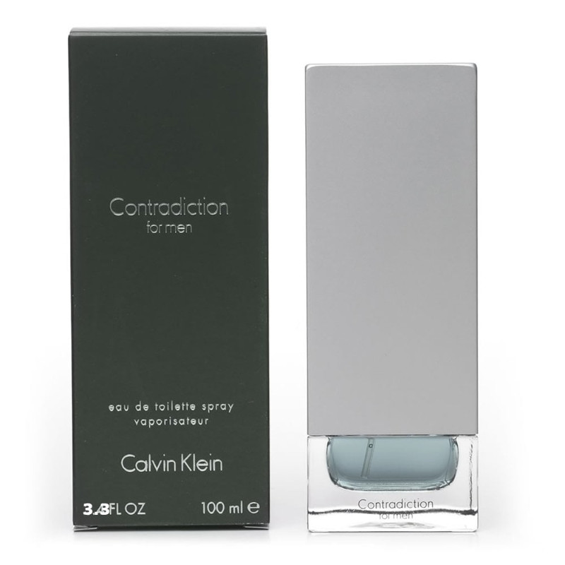 Calvin Klein CK Contradiction For Men 100ml EDT (EACH) - Click Image to Close