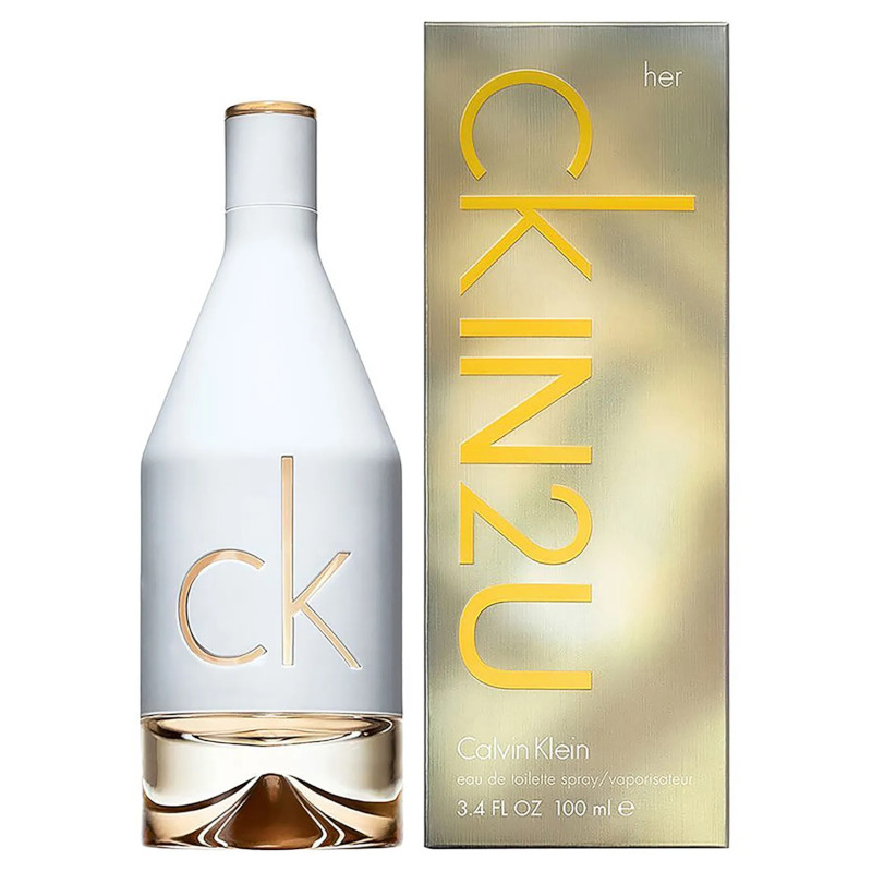 Calvin Klein In 2 U Eau De Toilette Spray For Her 100ml (EACH) - Click Image to Close