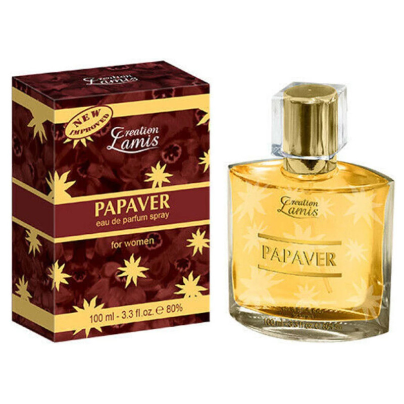 Creation Lamis Papaver 100ml EDP Spray For Women (3 UNITS) - Click Image to Close