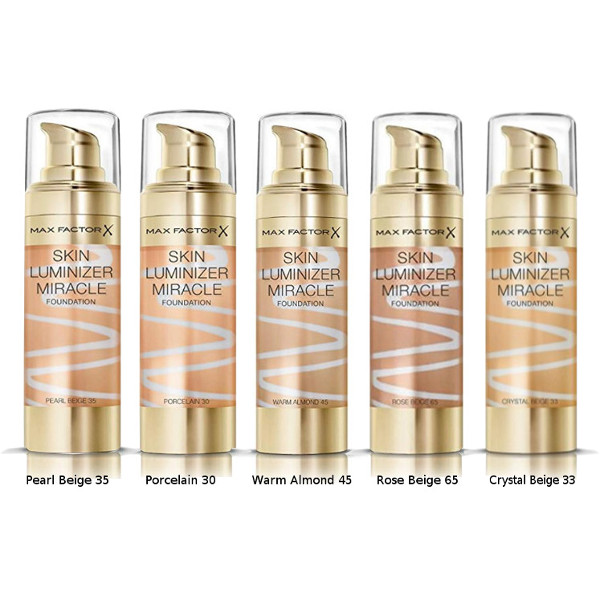 Max Factor Skin Luminizer Miracle Foundation 30ml (3 UNITS) - Click Image to Close