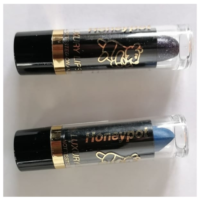 Honeypot Uk Luxury Glitter Lipstick (12 UNITS) - Click Image to Close