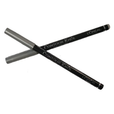 L'Oreal Contour Khol Jet Black Eye Liner Pencil (2 UNITS) - Click Image to Close