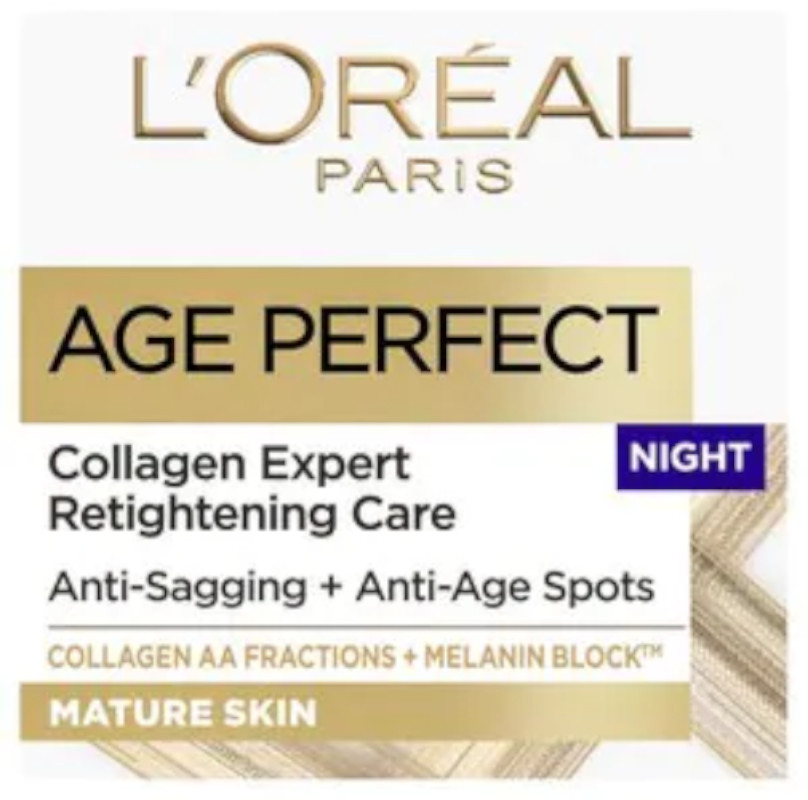 L'Oraeal Age Perfect Re-Hydtrating Cream Night - (6 UNITS) - Click Image to Close