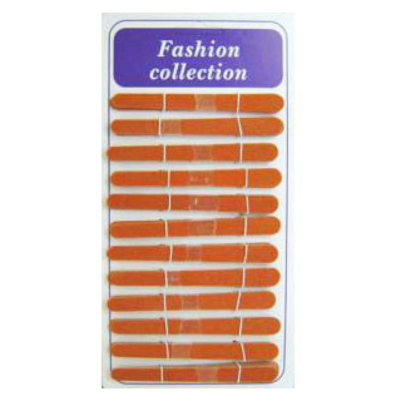 Fashion Collection Emery Boards On Card (12 UNITS) - Click Image to Close