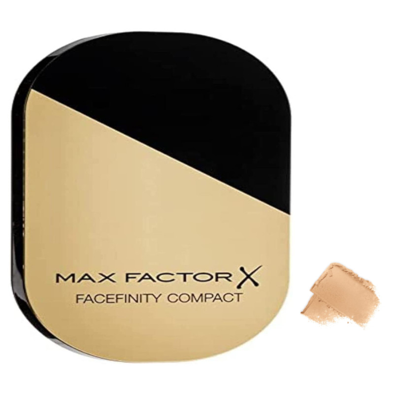 Max Factor Facefinity Compact Foundation Crystal Beige (3 UNITS) - Click Image to Close