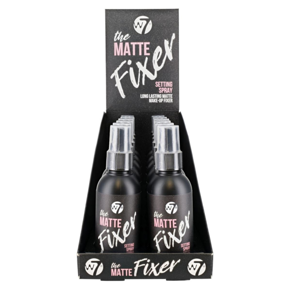 W7 The Matte Fixer Long Lasting Make Up Face Spray (12 UNITS) - Click Image to Close