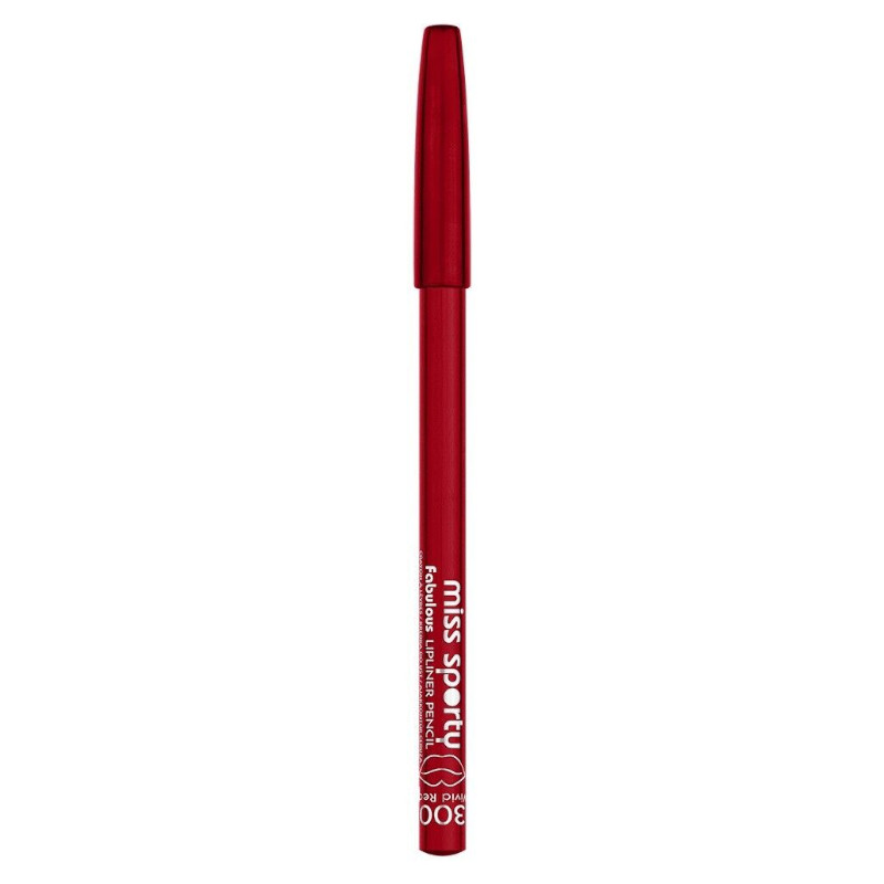 Miss Sporty Fabulous Lip Liner Pencil 300 Vivid Red (6 UNITS) - Click Image to Close