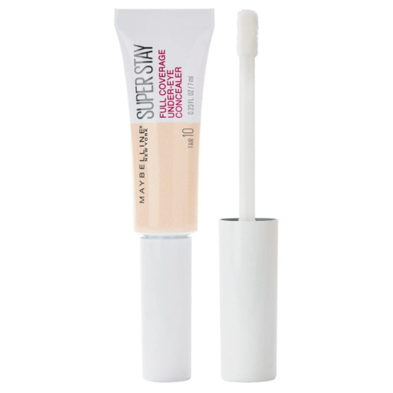 Maybelline Superstay Full Coverage Concealer - 10 Fair (3 UNITS) - Click Image to Close