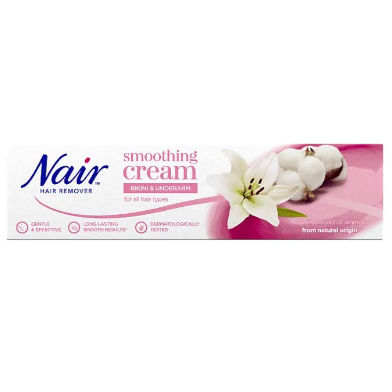 Nair Hair Remover Smoothing Cream Bikini & Underarm (12 UNITS) - Click Image to Close