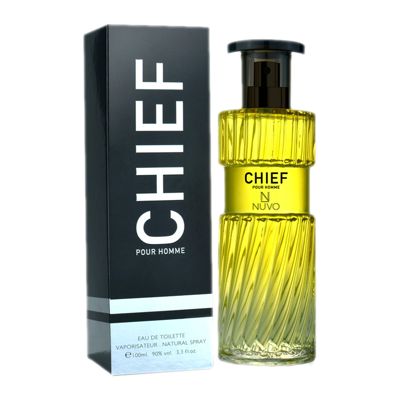 Nuvo Chief Pour Homme 100ml EDT Spray Men (12 UNITS) - Click Image to Close