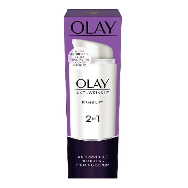 Olay Anti-Wrinkle Firm & Lift 2in1 Booster+Serum 50ml (6 UNITS) - Click Image to Close