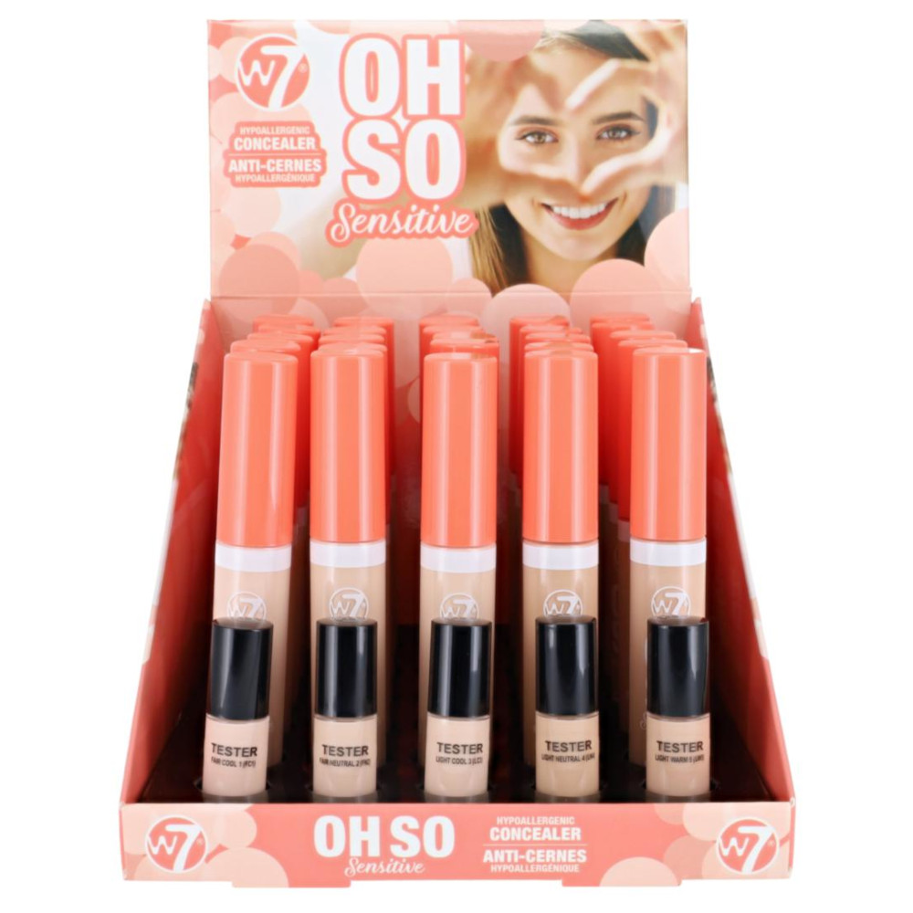 W7 Oh So Sensitive Concealer (25 UNITS) - Click Image to Close