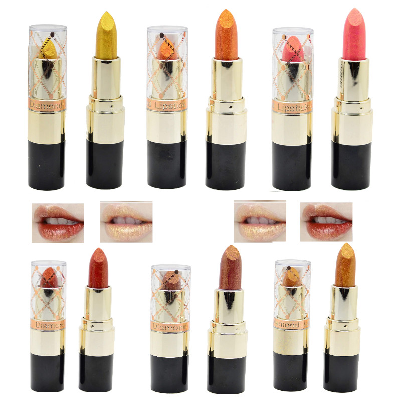 Saffron Dimond Shine Lipstick (24 UNITS) - Click Image to Close