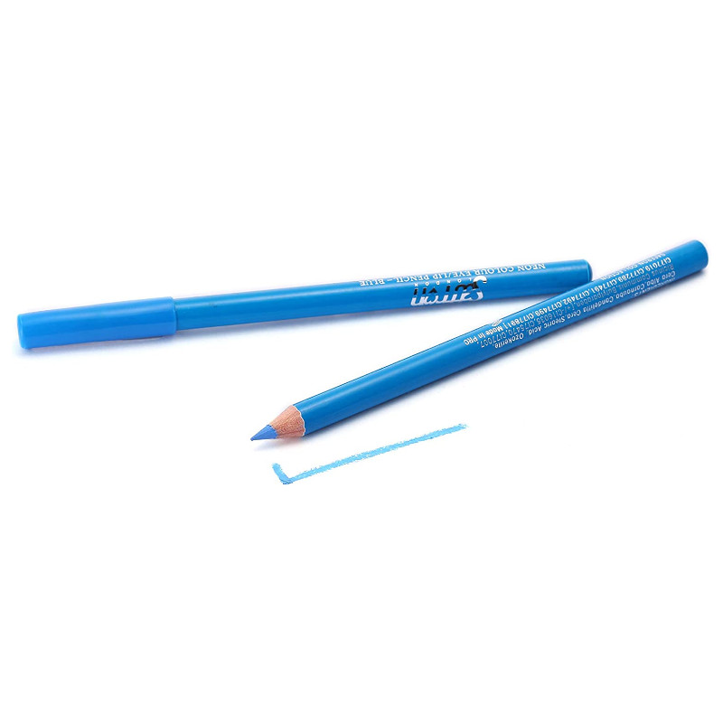 Saffron Neon Colour Eye/Lip Pencil - Blue (12 UNITS) - Click Image to Close