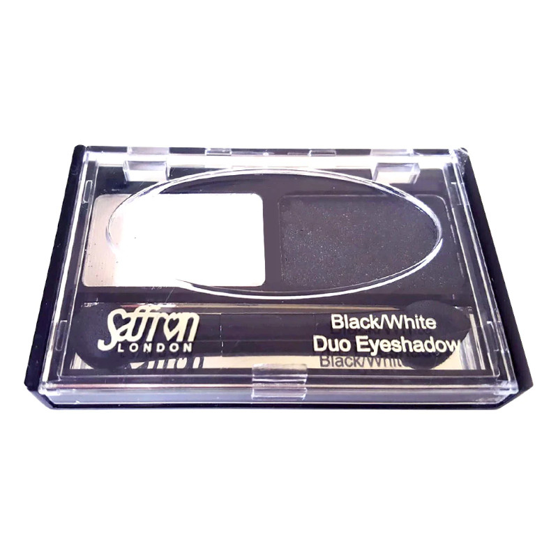 Saffron Black And White Eyeshadow Duo Eyeshadow (24 UNITS) - Click Image to Close