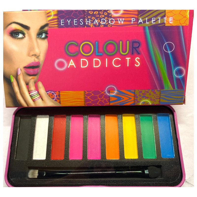 Saffron Colour Addicts Eyeshadow Palette 10.8g (12 UNITS) - Click Image to Close