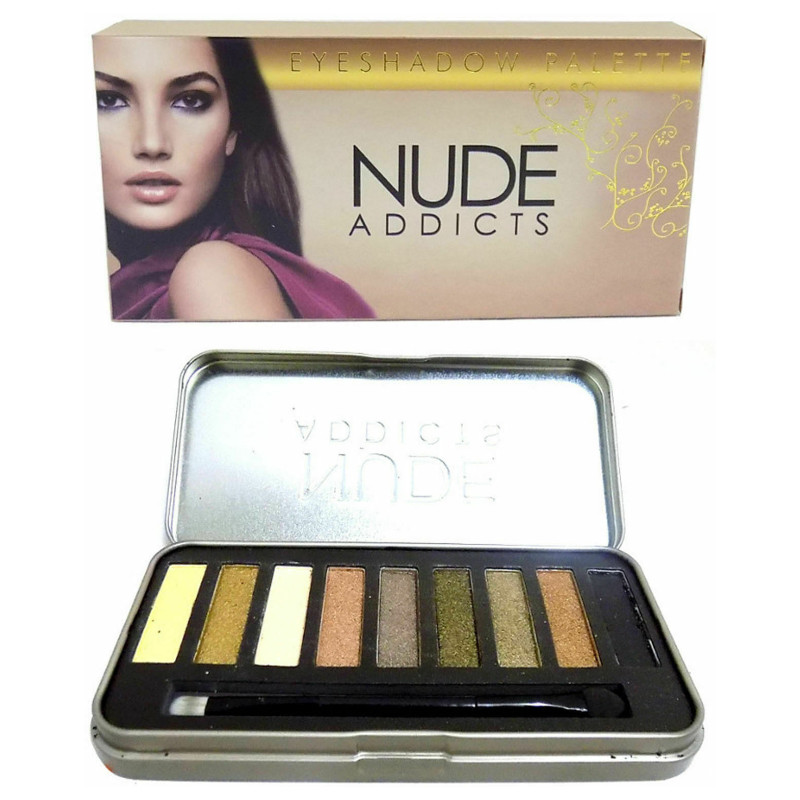 Saffron Nude Addicts Eyeshadow Palette 10.8g (12 UNITS) - Click Image to Close