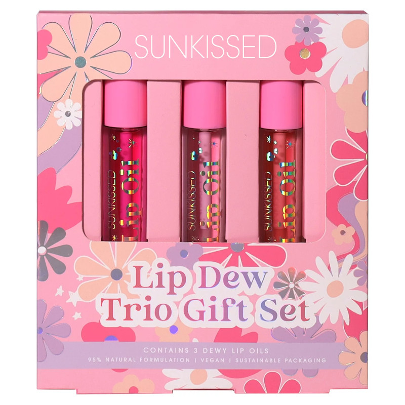 SUNkissed Lip Dew Trio Gift Set 3x4ml (6 UNITS) - Click Image to Close