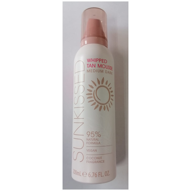 SUNkissed Whipped Tan Mousse Medium Dark 200ml (6 UNITS) - Click Image to Close