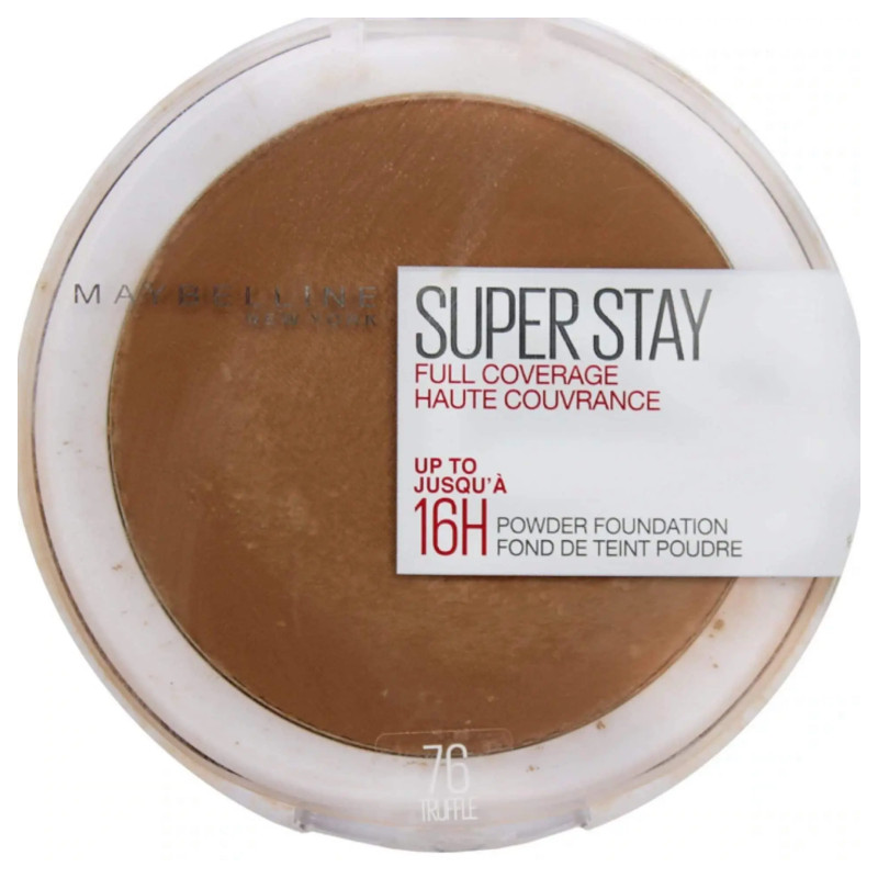 Maybelline Superstay Full Coverage Powder 76 Truffle - (2 UNITS) - Click Image to Close