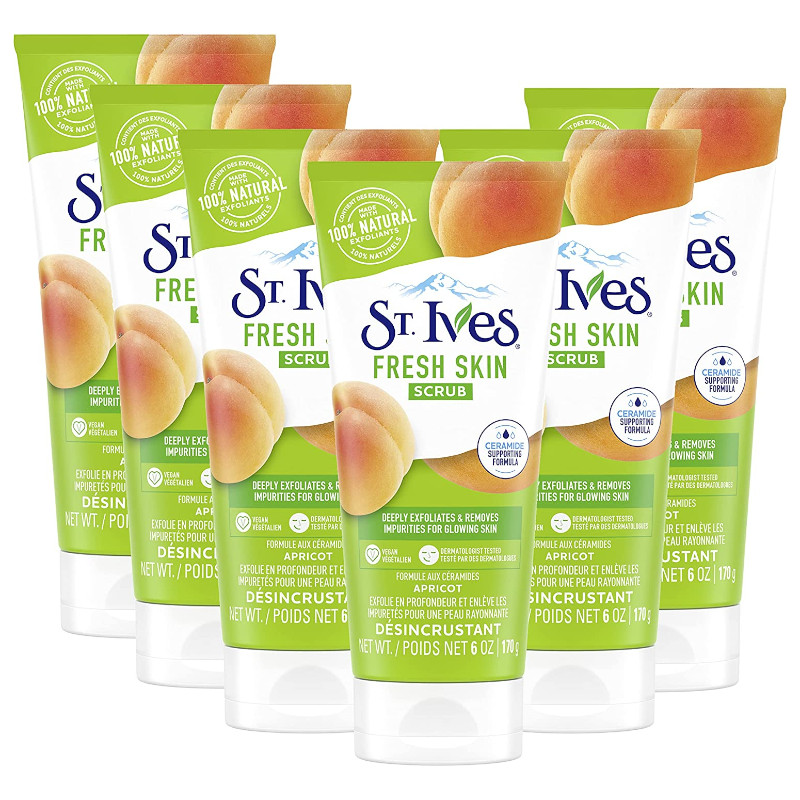 St. Ives Fresh Skin Apricot Scrub 150ml (6 UNITS) - Click Image to Close