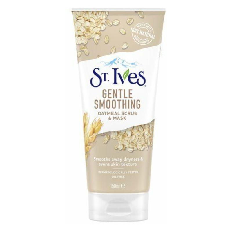 St. Ives Nourish & Smooth Oatmeal Scrub & Mask 150ml (6 UNITS) - Click Image to Close