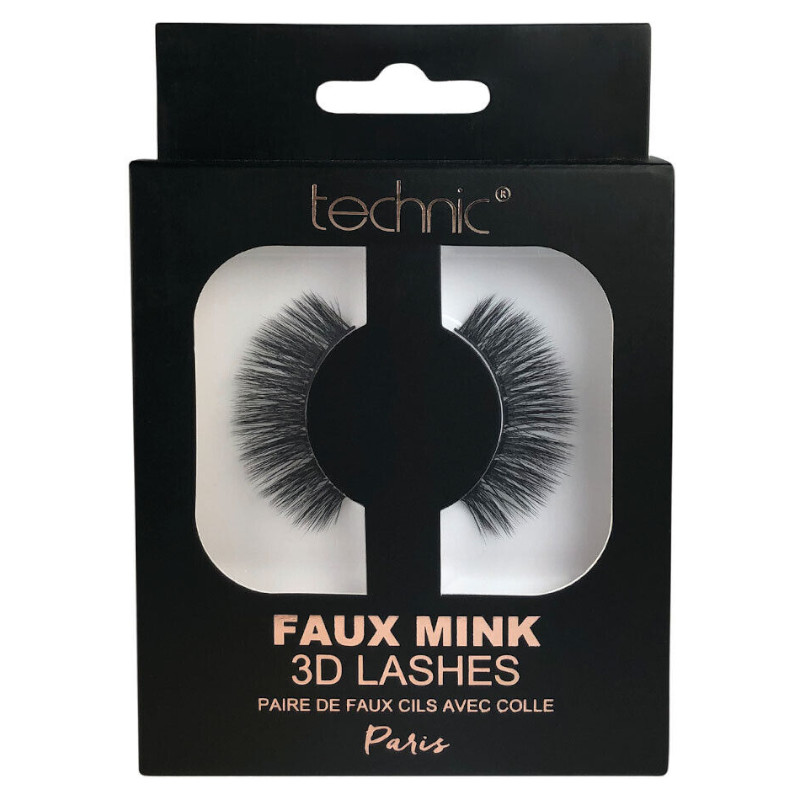 Technic Faux Mink 3D Eye Lashes (6 UNITS) - Click Image to Close