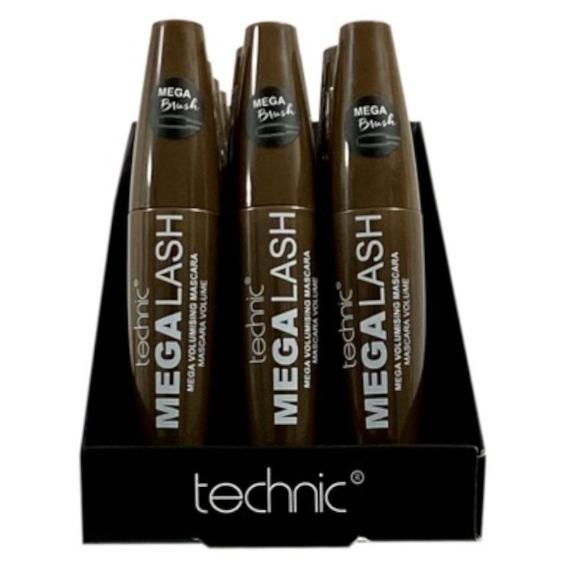 Technic Mega Lash Volumising Mascara 13ml (18 UNITS) - Click Image to Close