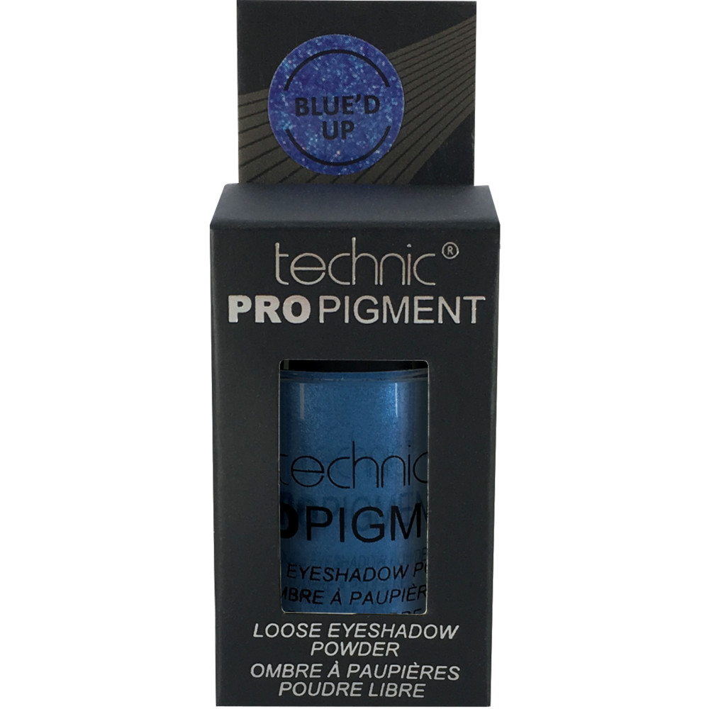 Technic Pro Pigment Blue'D Up Loose Eyeshadow Powder (12 UNITS) - Click Image to Close