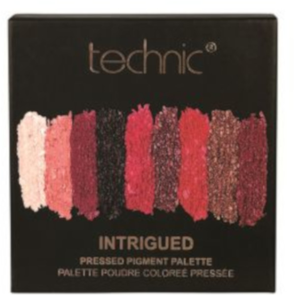 Technic Pressed Pigments Eyeshadow Palette Intrigued (10 UNITS) - Click Image to Close