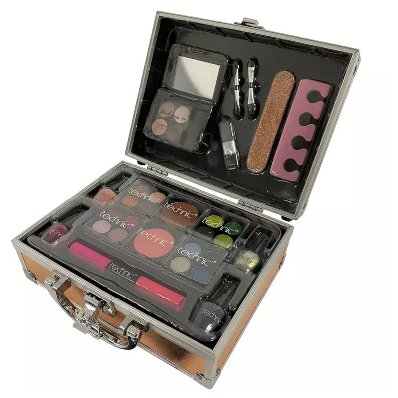 Technic Medium Rose Gold Beauty Case (EACH) - Click Image to Close