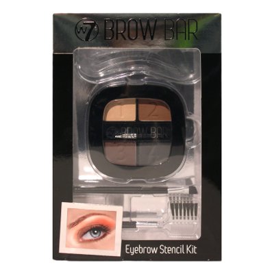 W7 Brow Bar Eye Brow Stencil Kit (12 UNITS) - Click Image to Close