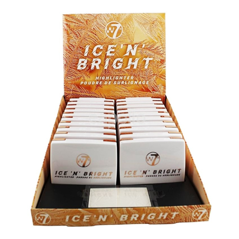 W7 Ice 'N' Bright Highlighter 6.5g - (20 UNITS) - Click Image to Close