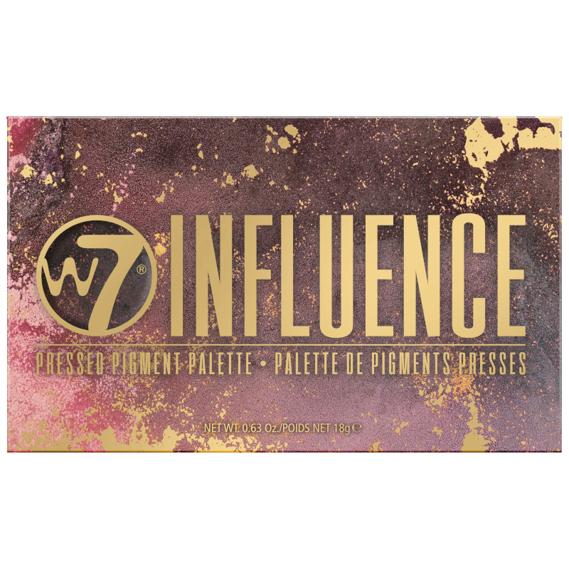 W7 Influence Pressed Pigment Palette 18g (6 UNITS) - Click Image to Close