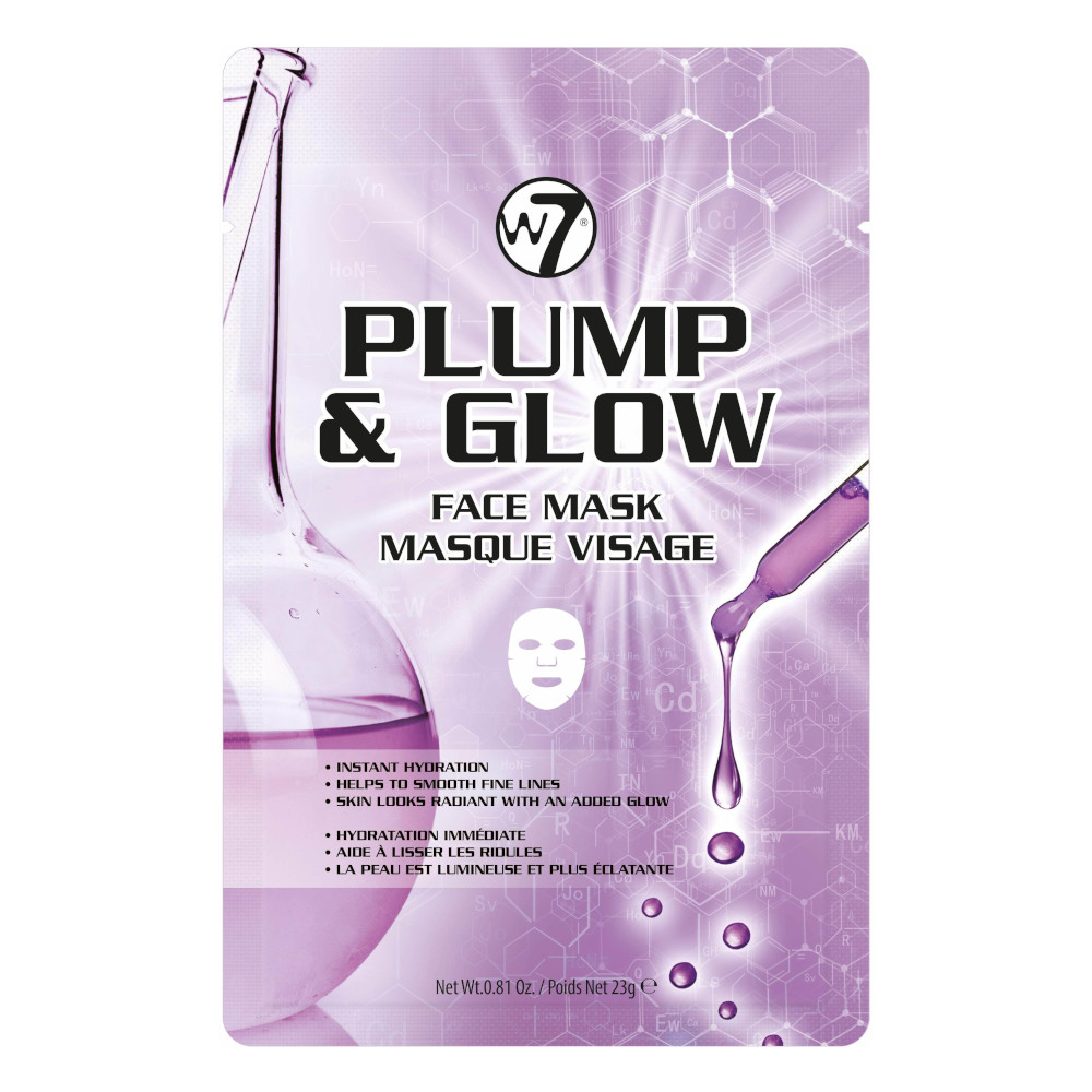 W7 Plump & Glow Face Mask 23g (24 UNITS) - Click Image to Close